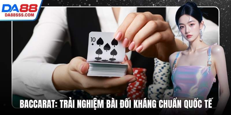 Baccarat: Trải Nghiệm Bài Đối Kháng Chuẩn Quốc Tế