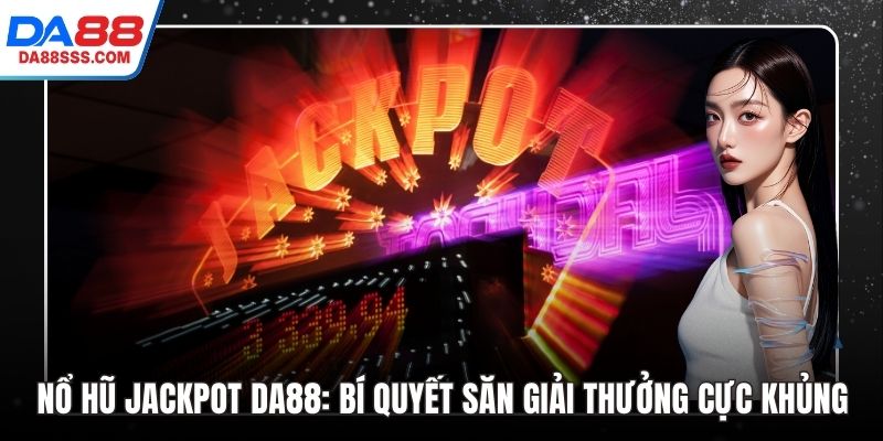 Nổ Hũ Jackpot DA88: Bí Quyết Săn Giải Thưởng Cực Khủng
